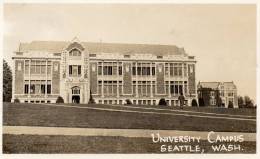 Seattle WA University Campus Old Real Photo Postcard - Seattle