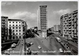 SESTO SAN GIOVANNI, PIAZZA 4 NOVEMBRE, B/N, VG 1956    **//** - Sesto San Giovanni