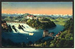 Der Rheinfall Bei Schaffhausen  -  Ansichtskarte  Ca. 1917    (1300) - Sonstige & Ohne Zuordnung