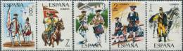 SP1567 Spain 1974 Uniform 5v MNH - Unused Stamps