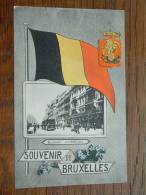 Souvenir De Bruxelles ( Bazar Anspach )Tram Voertuig 979 - Lijn 50 / Anno 1907 ( Scheurtje / Zie Foto Voor Details ) !! - Nijvel