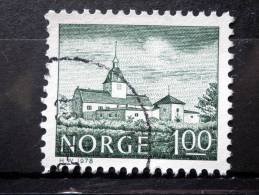 Norway - 1978 - Mi.nr.766 - Used - Constructions - Estate Austråt In The Province Of Sør-Trøndelag- Definitives - - Gebruikt