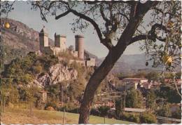 Cp , 09 , FOIX , Château , Voyagée , Ed : Théojac - Foix