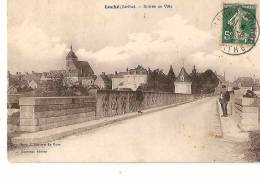 LUCHE ENTREE EN VILLE,PONT,PERSONNAGES  REF 28658 - Luche Pringe