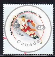 Canada MNH Scott #1838b 46c Gordie Howe - NHL All Stars - Ongebruikt