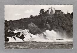 30938     Svizzera,  Rheinfall  Mit  Schloss Laufen,  VG  1959 - Laufen-Uhwiesen 