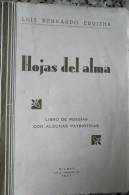 Hojas Del Alma 1937 Luis Bernardo Errizha - Poetry