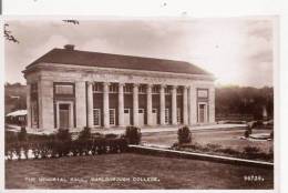 THE MEMORIAL HALL MARLBOROUGH COLLEGE  96739 (CARTE PHOTO) - Altri & Non Classificati