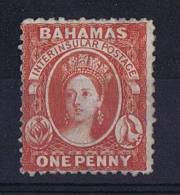 Bahamas, 1860, SG 4, Not Used No Gum, Tear 1 Mm At Left Side  CV UKP 650 - 1859-1963 Kronenkolonie