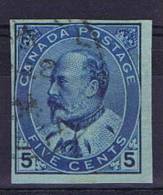 Canada ,  SG 178 Non Perforated, Signed At Back, Cancelled (according SG Exist As Proof, But Other Opinions Say: Fake) - Oblitérés