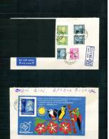 Hongkong Echt Gelaufenes R-Brief / Registered Letter - Storia Postale