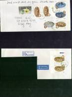 Hongkong Echt Gelaufenes R-Brief / Registered Letter - Covers & Documents