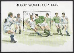 IRLANDE 1995 - Coupe Du Monde De Rugby - BF Neuf // Mnh - Hojas Y Bloques
