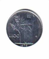 ITALY   100  LIRE  1976 (KM # 96) - 100 Lire