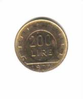 ITALY   200  LIRE  1977 (KM # 105) - 200 Lire