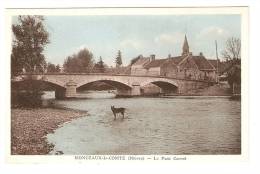 CPA - 58 - Nièvre : Montceaux - Le - Comte : Le Pont Carnot - Autres & Non Classés