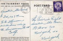Postal Sacramento 1958 Estados Unidos - Lettres & Documents