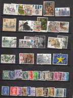 GB - LOT DE 50 TIMBRES DIFFERENTS OBLITERES - Sammlungen