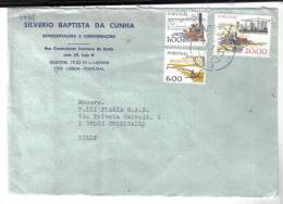 VER1778 - PORTOGALLO , Lettera Commerciale Per L' Italia  14/1/1983 - Covers & Documents