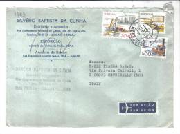 VER1783 - PORTOGALLO , Lettera Commerciale Per L' Italia - Cartas & Documentos