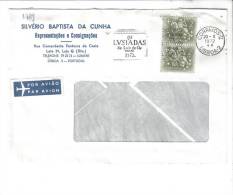 VER1789 - PORTOGALLO , Lettera Commerciale Per L' Italia 20/10/1972 - Covers & Documents