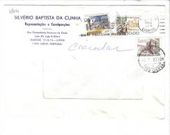 VER1804 - PORTOGALLO , Lettera Commerciale Per L' Italia. 1982 - Cartas & Documentos