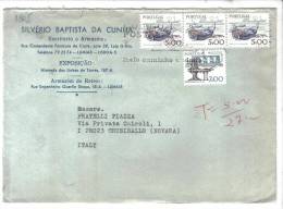 VER1805 - PORTOGALLO , Lettera Commerciale Per L' Italia. - Storia Postale