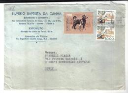 VER1815 - PORTOGALLO , Lettera Commerciale Per L' Italia. - Covers & Documents