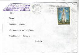 VER1817 - PORTOGALLO , Lettera Commerciale Per L' Italia. - Brieven En Documenten