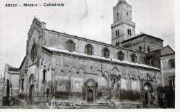 Cartolina  D´epoca        "  Matera -  Cattedrale   " - Matera