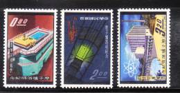 ROC China Taiwan 1961-62 Chinese Atomic Reactor MNH - Ungebraucht