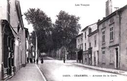 CHARMES-sur-MOSELLE - Avenue De La Gare - Beau Plan Animé - Charmes
