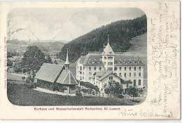 Richenthal - Kurhaus Und Wasserheilanstalt            1905 - Richenthal