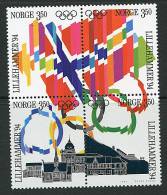 Norvège ** N° 1100 à 1103 J.O. D´hiver à Lillehammer - Unused Stamps