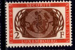 Luxenbourg 1955 2f  U N Emblem Issue #307 - Unused Stamps