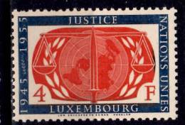 Luxenbourg 1955 4f  U N Emblem Issue #308 - Unused Stamps