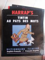 TINTIN DICTIONNAIRE AUX PAYS DES MOTS ANGLAIS/FRANCAIS   HERGE - Tintin
