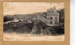 Delcampe - SEVRES COTEAUX DE SEVRES ET BELLEVUE AVEC TRAIN A VAPEUR CIRC 1903 EDIT P MARMUSE - Sevres