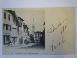 HASPARREN  :  Rue  MONTANTE  1903 - Hasparren