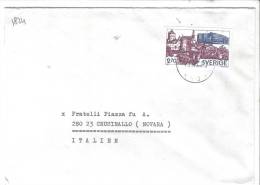 VER1824 - SVEZIA , Lettera Commerciale Per L' Italia  Del 1983 - Cartas & Documentos