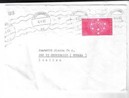 VER1828 - SVEZIA , Lettera Commerciale Per L' Italia Del 6/4/1983 - Lettres & Documents