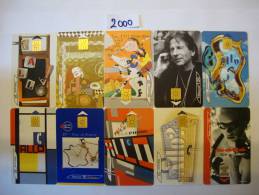 2000  LOT  10 TELECARTES - 2000