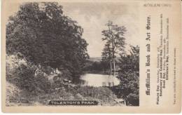 Salem OH Ohio, McMillans Book Store, Tolerton's Park, Advertisement Promotion, C1900s Vintage Postcard - Other & Unclassified
