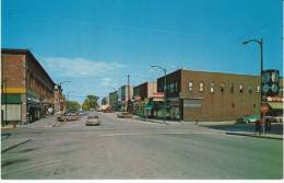 Munsing MI Michigan, Street Scene, Putvin Drug Store, Autos, C1960s Vintage Postcard - Altri & Non Classificati