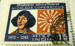 India 1973 500th Anniversary Of The Birth Of Copernicus 1r - Used - Usati