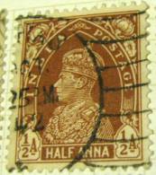 India 1937 King George VI 0.5a - Used - 1936-47 Roi Georges VI