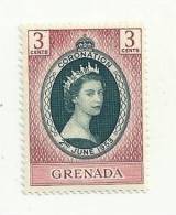 1953 QUEEN ELIZABETH CORONATION   GRENADA - Grenade (...-1974)