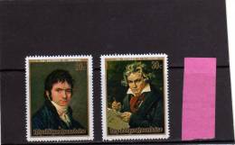 RWANDA 1971 LUDWIG VAN BEETHOVEN MNH - Neufs