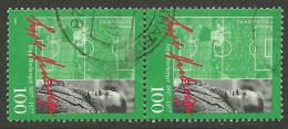 Deutschland BRD Germany 1997 Fussball Football S. Herberger Michel 1896 Als Eine Paare O - Used Stamps