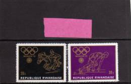 RWANDA 1971 OLYMPIC GAMES MUNCHEN 1972 - GIOCHI OLIMPICI MONACO 72 MNH - Neufs